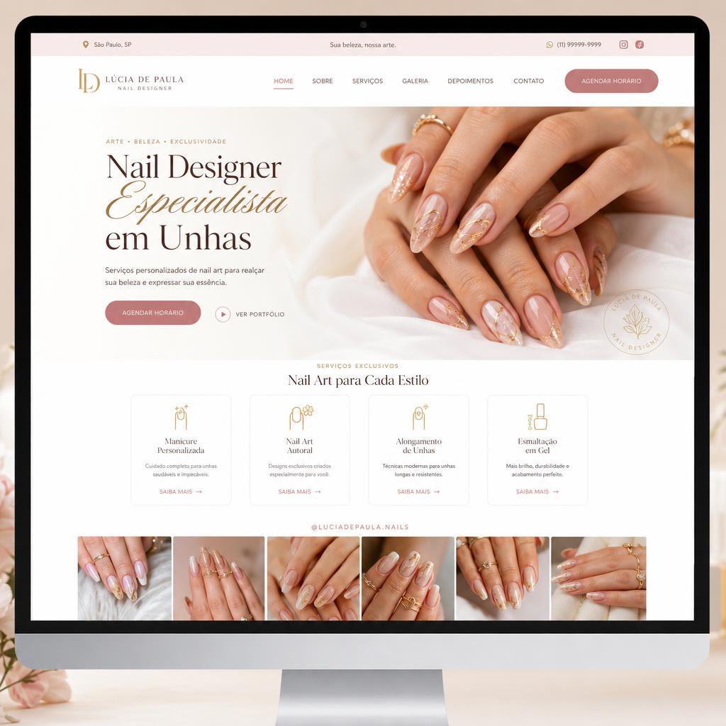 Nail Designer Especialista em unhas